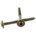 Woodpro Fasteners Wood Screw, 1/4 in, 3-1/8 in, Steel Round Head Torx Drive, 250 PK ST14X318B